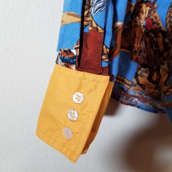 Handmade Western Cowboy Shirt, extra large - Picture 6 of 11